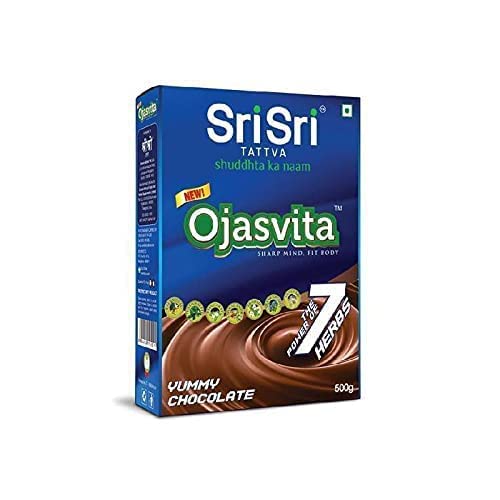 Sri Sri Tattva Ojasvita Chocolate Powder - Drink Mix for Sharp Mind & Healthy Body - 500 g von ECH