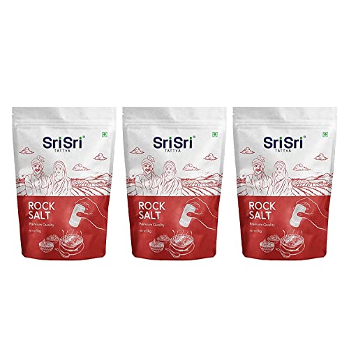 Sri Sri Tattva Rock Salt - Sendha Namak for a Healthy Life - 1Kg (Pack of 3) von ECH