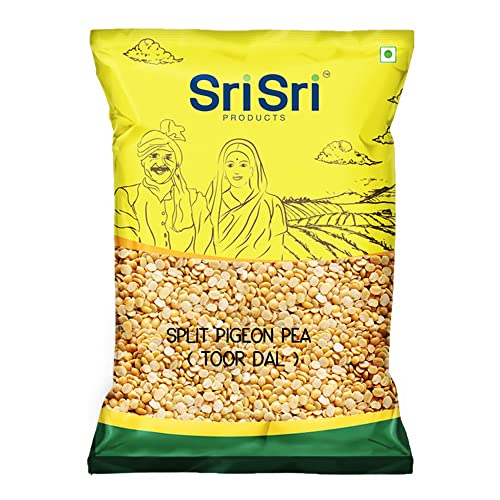 Sri Sri Tattva Split Pigeon Pea Toor Dal, 1kg von ECH