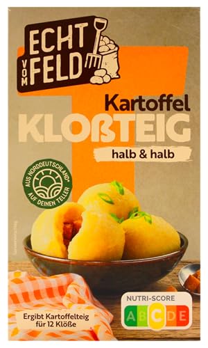 Echt vom Feld Kartoffel-Kloßteig halb & halb, 12er Pack (12 x 309g) von ECHT VOM FELD