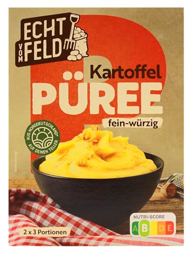 Echt vom Feld Kartoffel-Püree fein-würzig, 9er Pack (9 x 150g) von ECHT VOM FELD