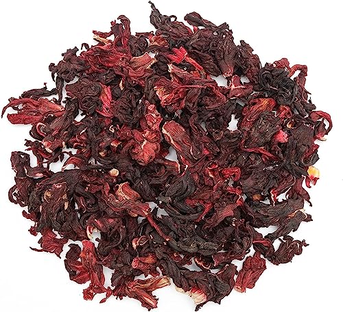 Grade A Hibiscus Flowers, Naturally Grown (100g) von ECO-PEBBLE WWW.ECO-PEBBLE.COM