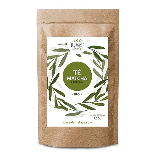 Japanischer Matcha-Tee, PREMIUM-Qualität, Pulver. 100 % Natürlich. Matcha-Grüntee-Reduzierer, Kraftvolle Entgiftung Und Antioxidans. Rein Gezüchteter Matcha. - Herkunft: Japan (100Gr) von ECO WASSY