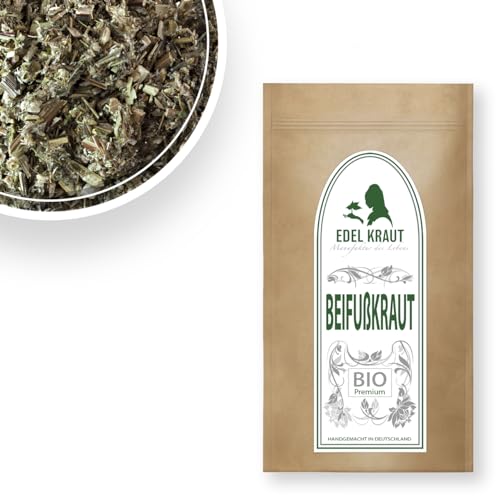 Beifuß Tee BIO 500g | EDEL KRAUT - PREMIUM Beifuß getrocknet - 100% reines Beifusskraut (mugwort herb) für Artemisia Tee BIO - artemisia vulgaris bio geschnitten von EDEL KRAUT Manufaktur des Lebens