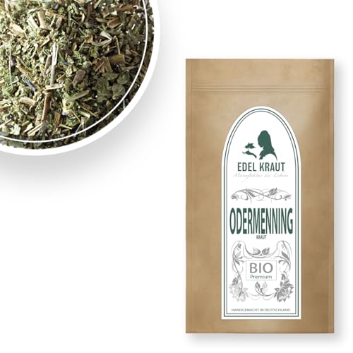 Odermennig Tee BIO 250g | EDEL KRAUT - PREMIUM KRÄUTER TEE Bio Odermennigkraut geschnitten 100% Naturrrein | ohne jegliche Zusätze von EDEL KRAUT Manufaktur des Lebens