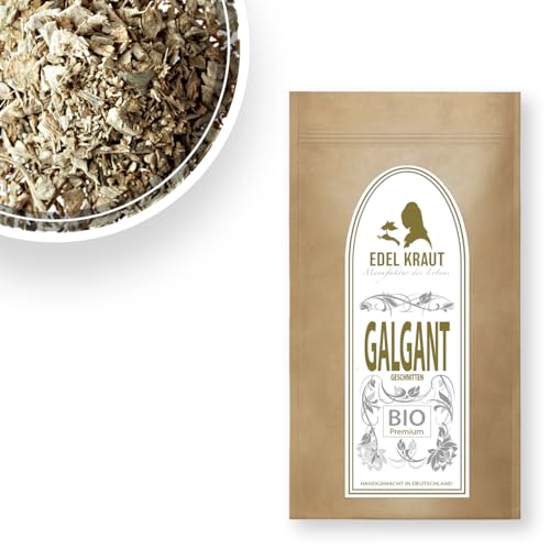 Galgant - BIO Galgantwurzel geschnitten - PREMIUM Galgantwurzel Tee von EDEL KRAUT Manufaktur des Lebens