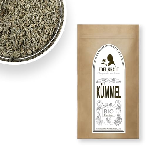 Kümmel 500g ganz BIO | EDEL KRAUT - Premium Kümmelsamen - 100% naturrein aus kontrolliert biologischem Anbau - Premium organic caraway - Kümmeltee oder Gewürz - BIO Kümmel von EDEL KRAUT Manufaktur des Lebens