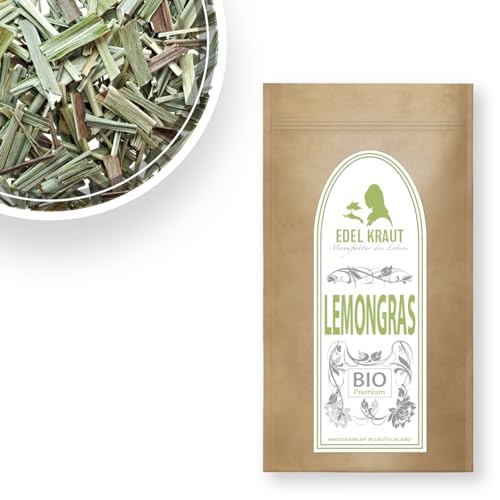 Zitronengras Tee BIO 500g | EDEL KRAUT - BIO LEMONGRAS TEE geschnitten - Zitronengras getrocknet - Premium organic lemongrass tee - Frei von jeglichen Zusätzen von EDEL KRAUT Manufaktur des Lebens