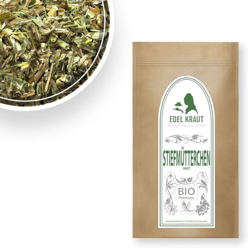 EDEL KRAUT | BIO STIEFMÜTTERCHEN-KRAUT TEE geschnitten - Premium Stiefmütterchentee 250g von EDEL KRAUT Manufaktur des Lebens