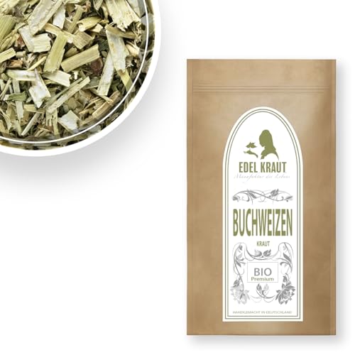 EDEL KRAUT I BIO Buchweizenkraut 250g Tüte - Premium Qualität aus deutscher Manufaktur - frei von Zusatzstoffen - 100% Naturrein von EDEL KRAUT Manufaktur des Lebens