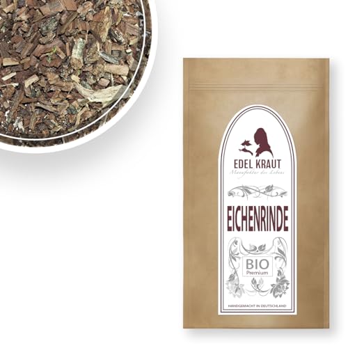 Eichenrinde - BIO Eichenrindentee - PREMIUM Eichenrinde geschnitten von EDEL KRAUT Manufaktur des Lebens