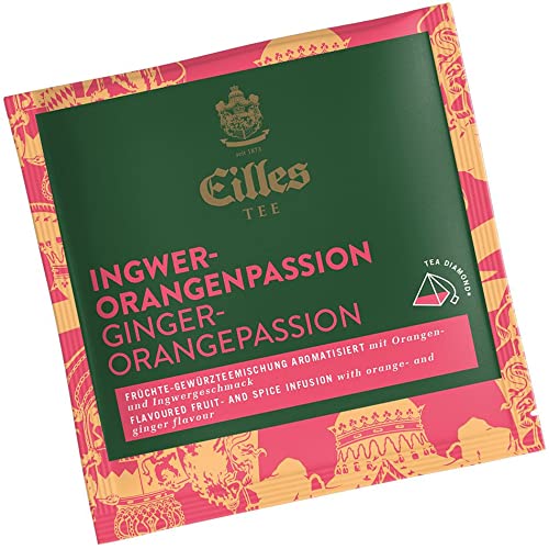 Tea Diamond INGWER-ORANGENPASSION einzelverpackt von Eilles, 10er Set von Eilles