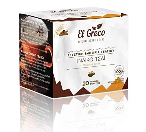 MASALA CHAI TEE MIT ORANGE GRIECHISCHEM EL GRECO von EL GRECO