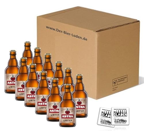 Küstenbuddel©12x 0,33l Astra Urtyp 4,9%vol. inkl. Pfand Geschenk Bierset Bier Bierpaket Geschenkidee Hamburg Norddeutsch Maritim von ELBSCHLUCK