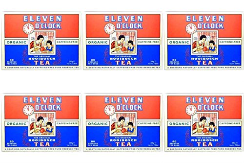 (6er BUNDLE)| Eleven O'clock - Org Rooibosch Tea -80bag von ELEVEN O'CLOCK TEA