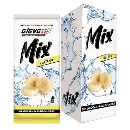 BOX 12 MIX FLAVOUR UMSCHLÄGE BANANE von ELEVENFIT