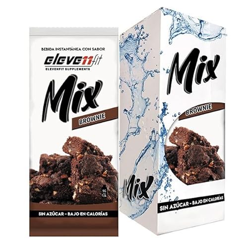 BOX 12 MIX FLAVOUR UMSCHLÄGE BROWNIE von ELEVENFIT