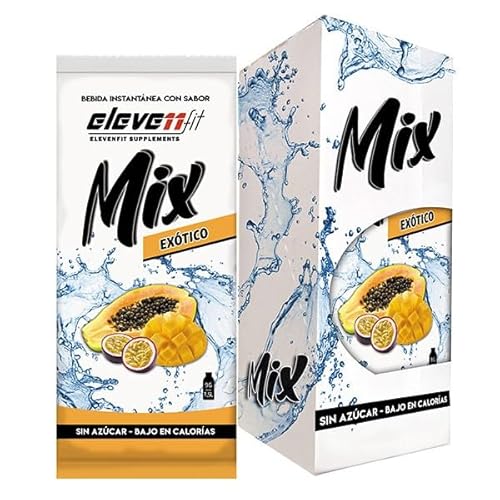 BOX 12 MIX FLAVOUR UMSCHLÄGE EXOTISCH von ELEVENFIT