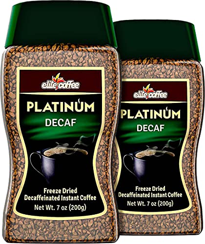 Elite Platinum Decaf Coffee 200 ml (2 Stück) von ELITE