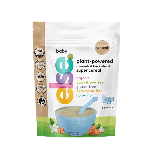 Else Nutrition Super Müsli mit hohem Eisengehalt für Babys ab 6 Monaten, hergestellt mit echten ganzen Pflanzen für eine ernährungsphysiologisch ausgewogene Mahlzeit, mit glutenfreien Kohlenhydraten von ELSE NUTRITION