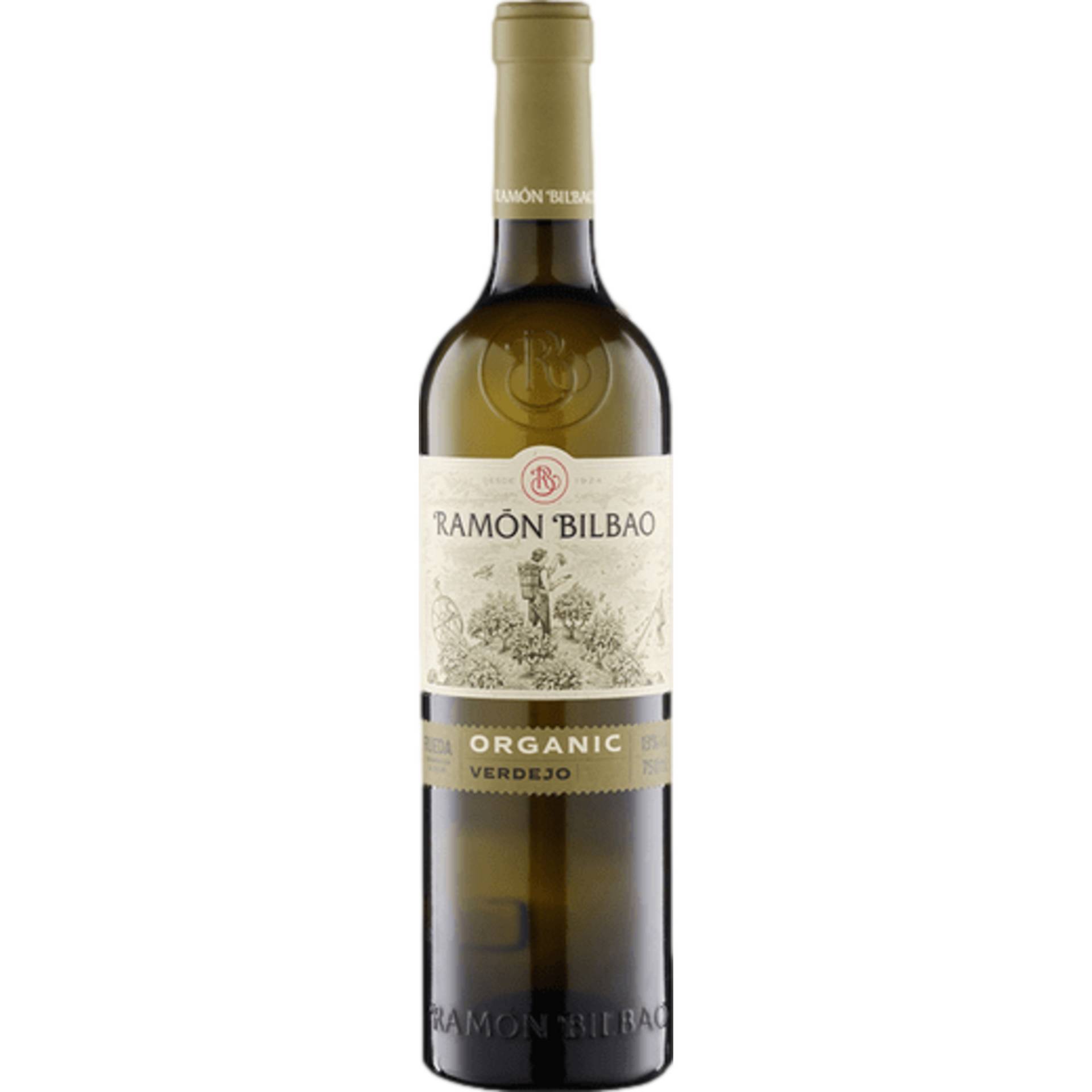 Ramon Bilbao Verdejo Organic, Rueda DO, Kastilien - León, 2021, Weißwein von EMBOTELLADO POR BODEGAS RAMÓN BILBAO, S.A. - HARO - ESPAÑA