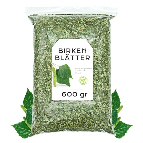 Birkenblättertee 600 gr - Abnehmender Birkentee - Birkenblätter - Birkenaufguss - Kräutertee (600 gr) von EPEL