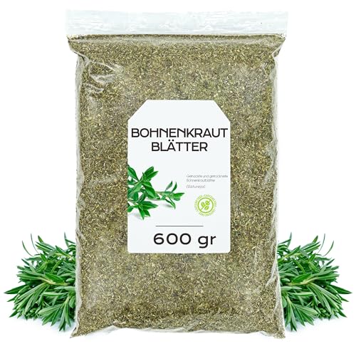 Bohnenkraut 600gr - Bohnenkraut Getrocknet - Bohnenkraut Gerebelt - Bohnenkraut Gewürz - Bohnen Getrocknet - Bohnenkraut Blätter - Bohnenkraut Tee - Bohnenkraut Lose von EPEL