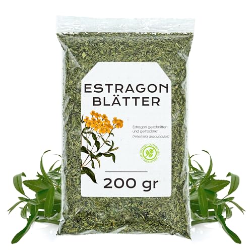 Estragon Getrocknet 200gr - Estragonblätter - Estragon - Estragonblättertee - Estragon Getrocknet Lose (200 gr) von EPEL