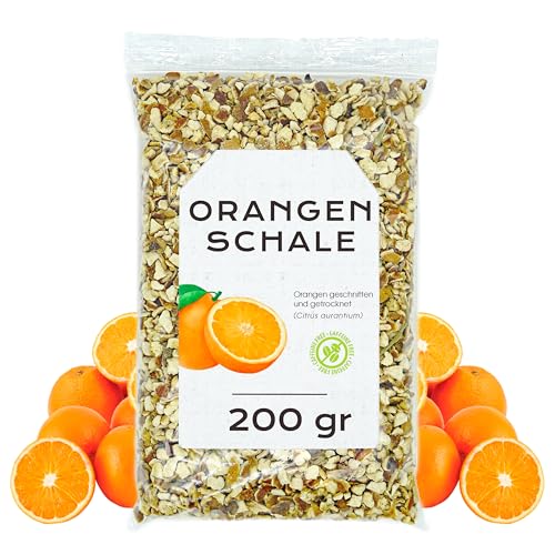 Getrocknete Orangenscheiben 200gr - Orangenscheiben - Orangenabrieb - Orangenzesten - Orangenschalen - Orangenscheiben Getrocknet Lose (200 gr, Orangenscheiben) von EPEL