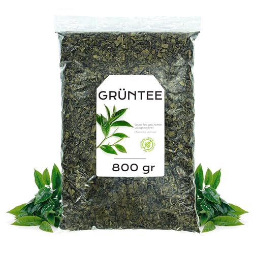 Green Tea 200g - Grüntee - Grüner Tee zur Gewichtsabnahme - Großer Tee - Kräutertee - Natürliche Eigenschaften (800 gr, Green Tea) von EPEL