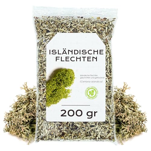 Isländisch Moos 200gr - Isländisch Moos Tee - Isländische Meeresmoostee - Islandmoos - Isländisch Moos Lose (200 gr) von EPEL