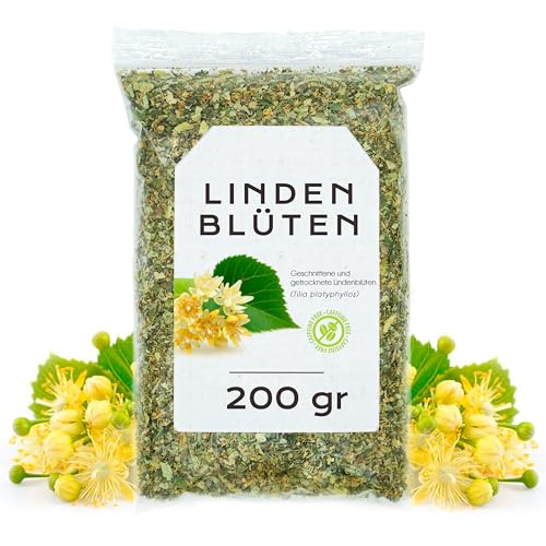 Lindenblütentee 200gr - Lindenblüten - Lindenblüten Getrocknet - Linde Tee - Lindenblütentee Lose (200 gr) von EPEL