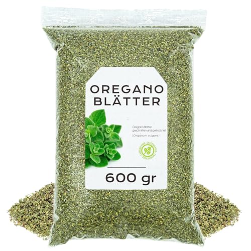 Oregano 200gr - Oregano Getrocknet - Oregano Gewürz - Oregano Gerebelt - Oregano Tee - Oregano Blätter - Oregano Getrocknet Lose (600 gr) von EPEL