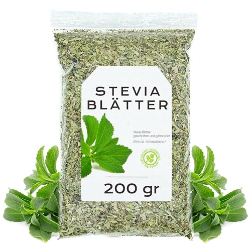 Stevia Blätter 200gr - Stevia Getrocknet - Stevia Blätter Tee - Stevia - Stevia Blätter Lose (200 gr) von EPEL