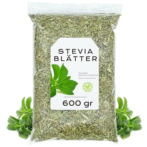 Stevia Blätter 600gr - Stevia Getrocknet - Stevia Blätter Tee - Stevia - Stevia Blätter Lose (600 gr) von EPEL