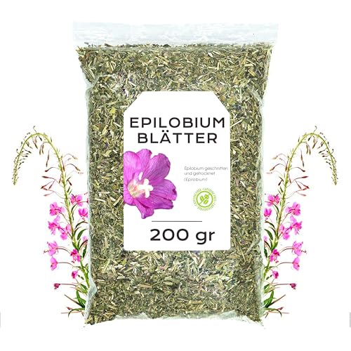 Weidenröschen Tee 200g - Kleinblütiges Weidenröschen Tee - Weidenröschen - Epilobium Parviflorum - Bulk-Aufgüsse - Kräutertees - Natürliche Eigenschaften (200 gr) von EPEL