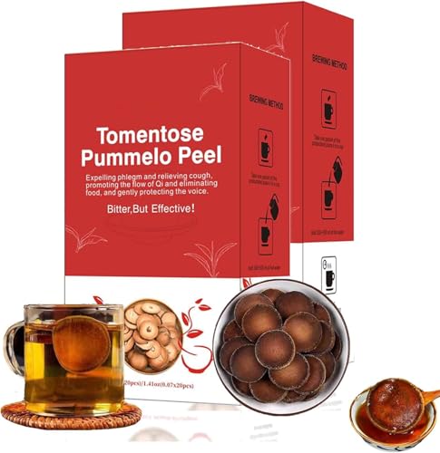 Tomentose Pummelo Peel Tea - Lungs Tea, Pummelo Peel Huajuhong Tea, Chinese Herbal Tea, Te de Cascara de Pomelo (2) von ERISAMO