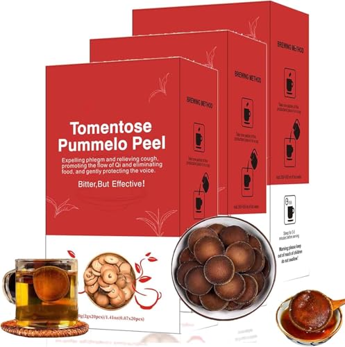 Tomentose Pummelo Peel Tea - Lungs Tea, Pummelo Peel Huajuhong Tea, Chinese Herbal Tea, Te de Cascara de Pomelo (3) von ERISAMO