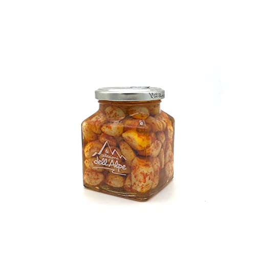 Errepi Aglio piccante eingelegter Knoblauch mit Chili 1 x 290g von ERREPI