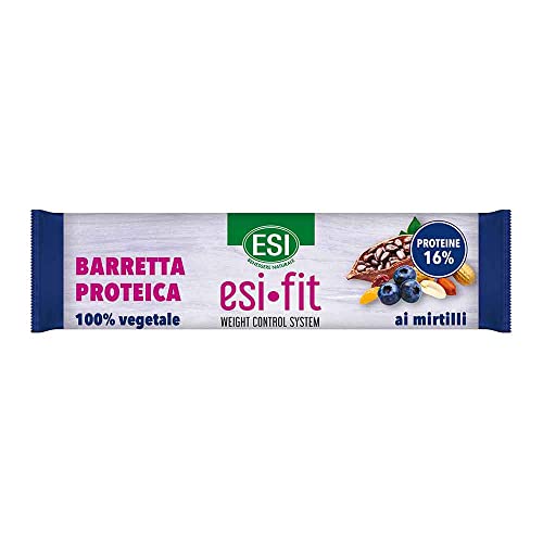 ESI Fit - Barretta Proteica ai Mirtilli 100% Proteine Vegetali, 40g von ESI