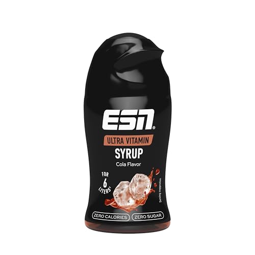 ESN Ultra Vitamin Syrup, 65ml - Cola, mit Vitaminen für 6 Liter Fertiggetränk von ESN