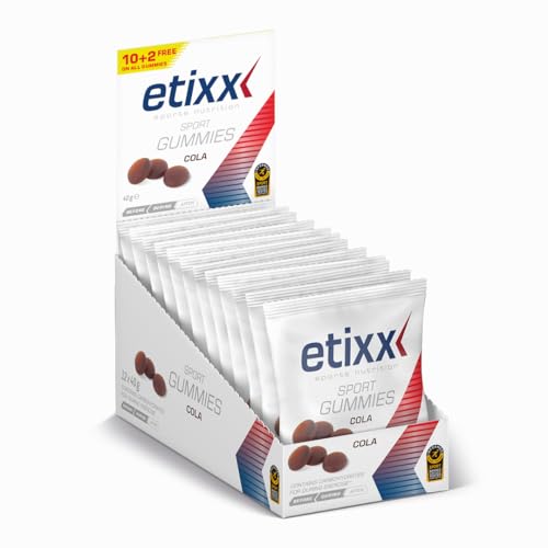 Etixx Sport Gummies 12 Units Cola von Etixx