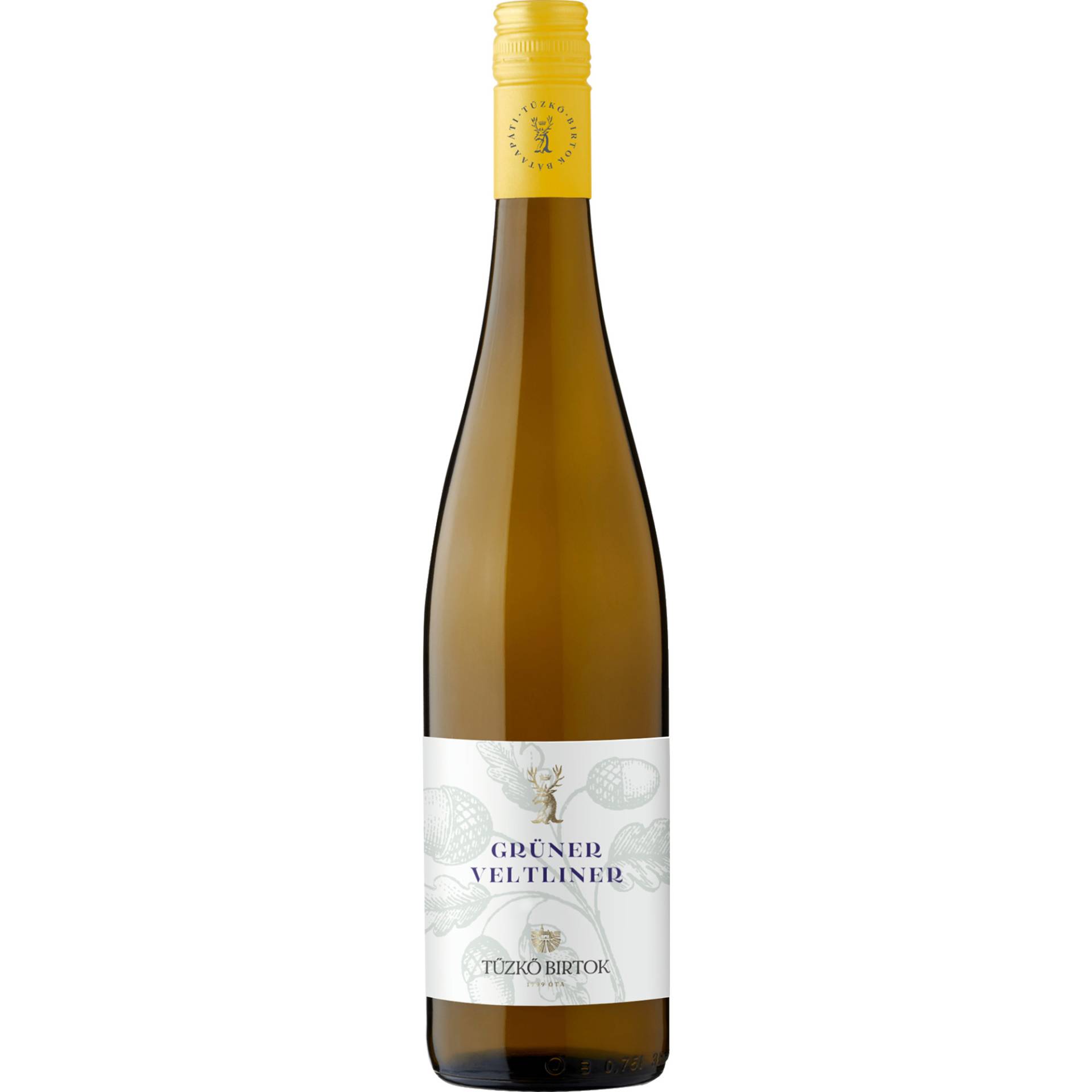 Tüzkö Grüner Veltliner, PDO Pannon, Pannon, 2023, Weißwein von EUROBOR Kft., -7164 Bátaapáti