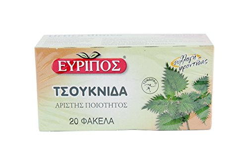 Greek Nettle Tsouknida 20 Taschen Evripos Natur Tonic Tea Top-Qualität von EVRIPOS