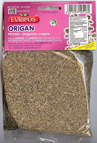 Griechische Naturstoff Oregano Origanum Vulgare Evripos Top-Qualität 50gr. 1,75 Unzen Origan Oregon Oregan von EVRIPOS