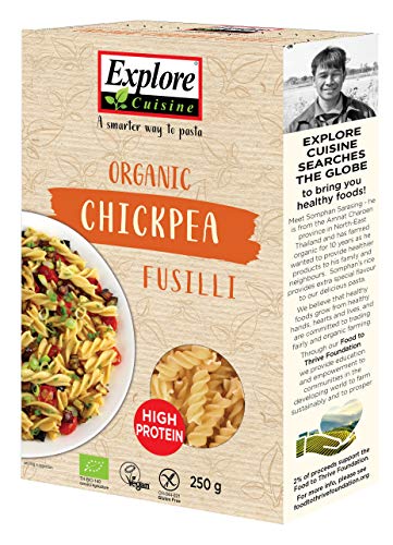 Explore Cuisine Fusilli aus Kichererbsen - Bio - 250g von EXPLORE CUISINE