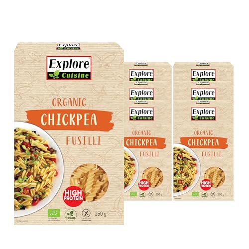 Explore Cuisine Kichererbsen Fusilli 250g x 6 von EXPLORE CUISINE