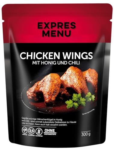 EXPRES MENU Chicken Wings mit Honig und Chili | Fertiggericht | 3 Portionen von EXPRES MENU