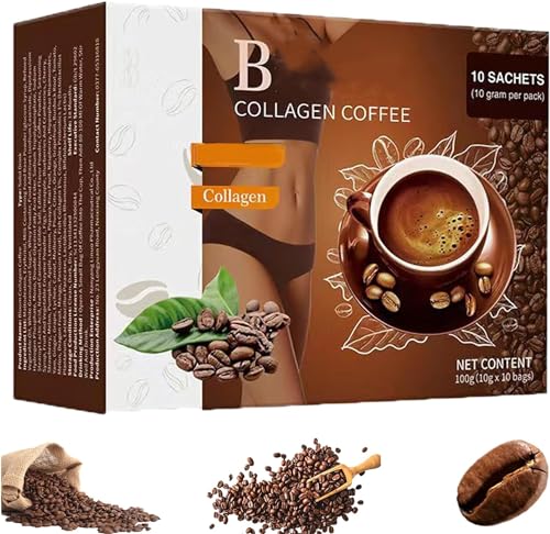 EXQST Japanisches Kaffeekollagen, Kaffeekollagen, reines Bio-Kaffeekollagen für Männer und Frauen von EXQST