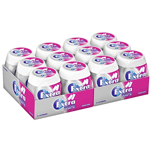 12 Dosen Wrigley's Extra Professional White Bubblemint a 50 Dragees von EXTRA